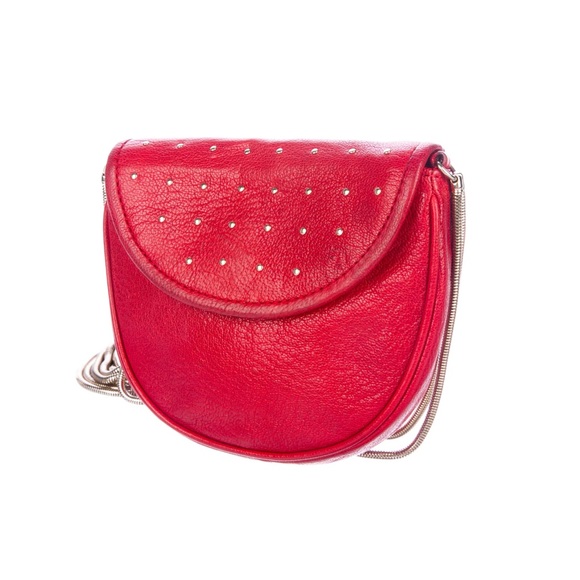 REBECCA MINKOFF Studded Flap Saddle Crossbody Bag - Picture 3 of 5